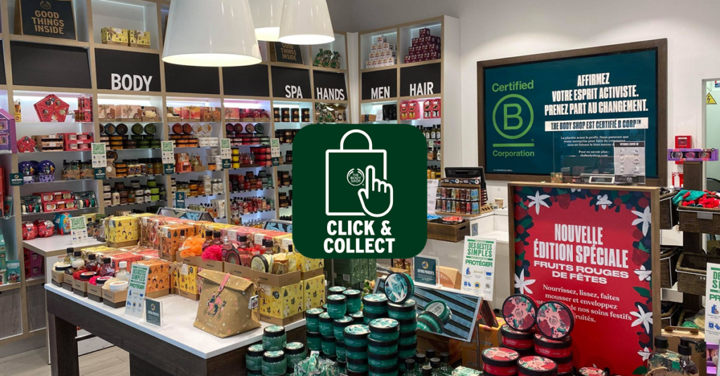 Click and collect The Body Shop Bay 2