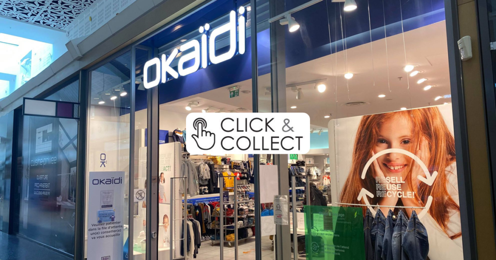 Click and collect Okaïdi Bay 2